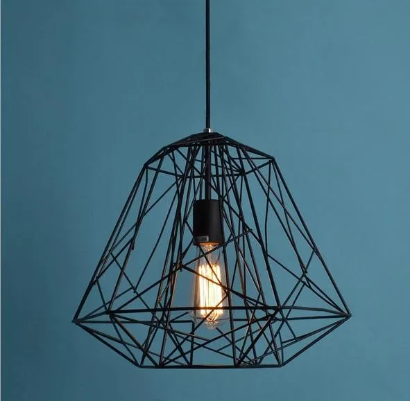 Оптовая продажа креативные железные подвесные светильники в промышленном стиле