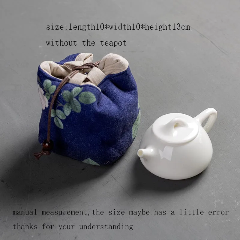 Винтажный стиль Teaware сумка для хранения плотный пеньковый хлопковый чайный чайник держатель банки сумка для путешествий на открытом воздухе легкие аксессуары для переноски Новинка
