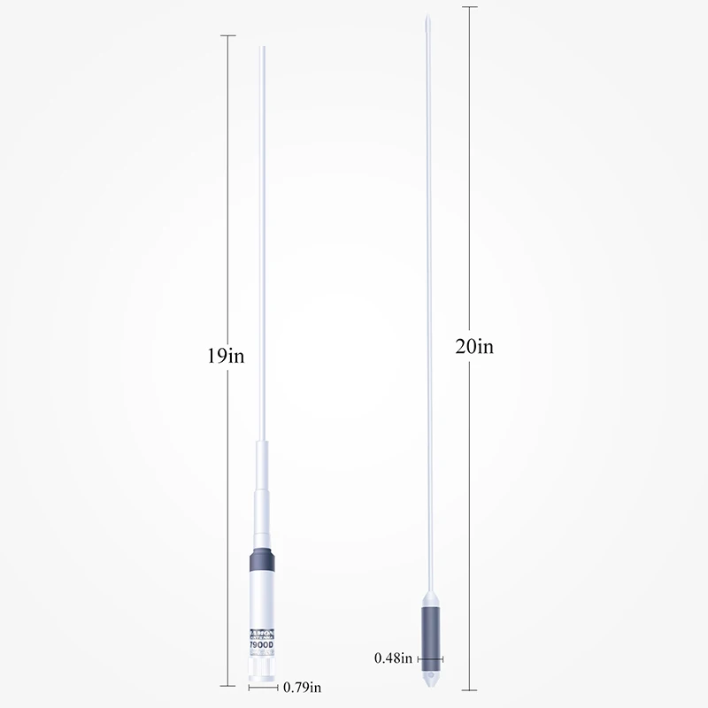 SOCOTRAN ST-7900D четырехдиапазонная Мобильная радио антенна Складная VHF/UHF PL259 Разъем