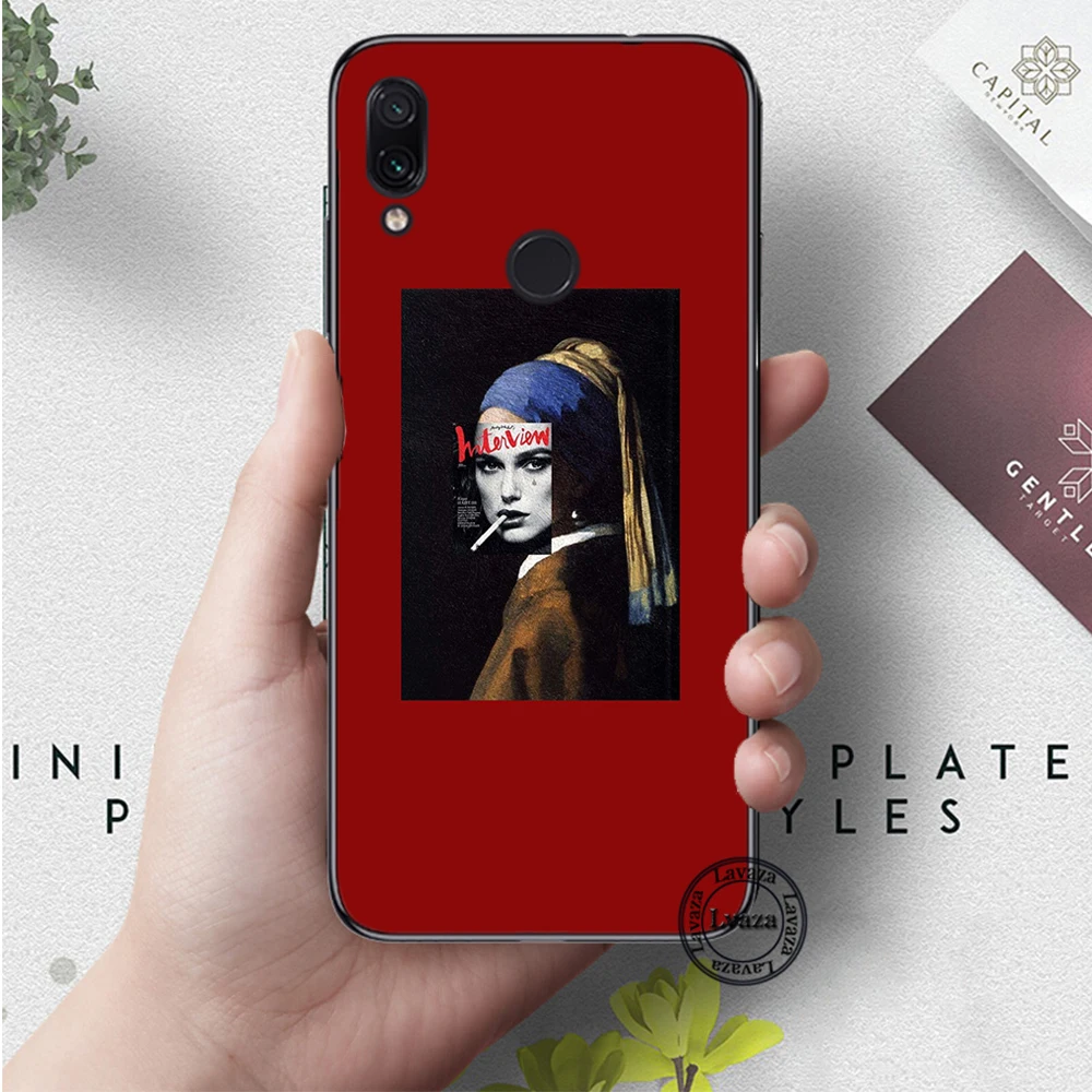 Lavaza большого искусства принты цветы силиконовый чехол для Xiaomi Redmi 4A 4X5 5A 6 6A 7 7A 8 8A K20 Pro Plus S2 Go - Цвет: 7
