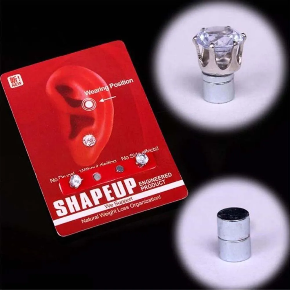 HEYME магнитные серьги для похудения стимуляции здоровья акупунктурные био