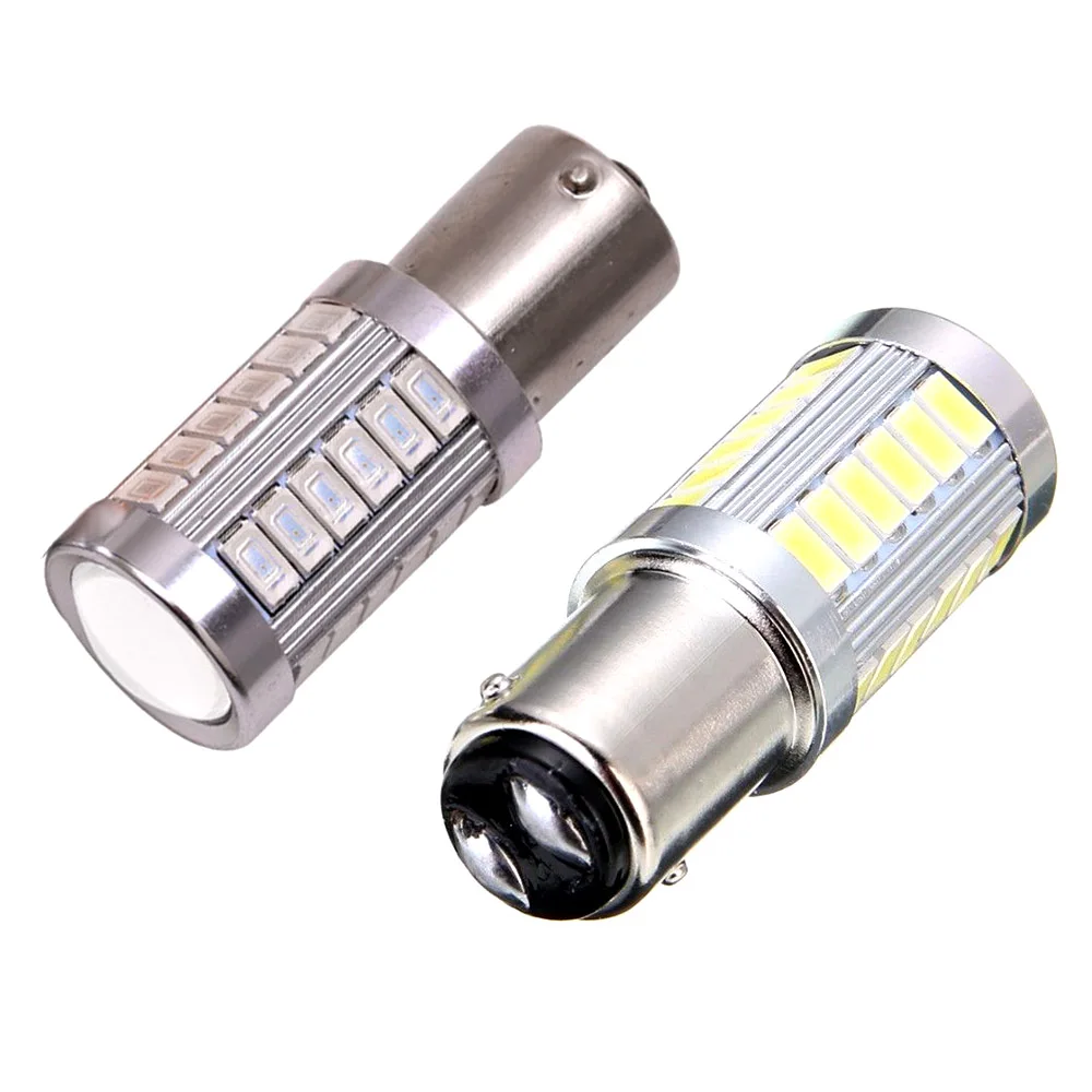 1 шт. 1156 BA15S 5630 33SMD светодиодный ламп белого красного желтого и 800LM автомобиля