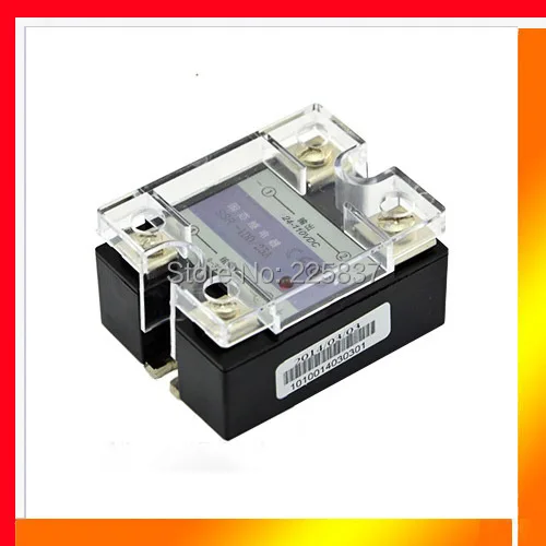 SSR 40DA Бесплатная доставка (2 шт./лот) ssr реле 40da JGX 40F DC AC 3 32vDC до 24 480vAC твердотельные