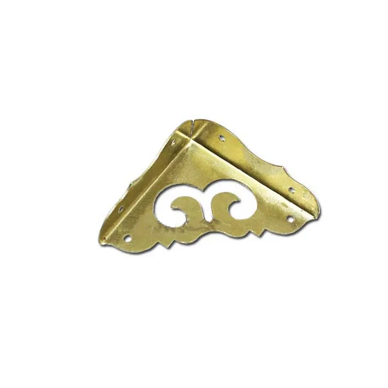 Латунные углы для чемодана угловые кронштейны 41 мм декоративные мебели