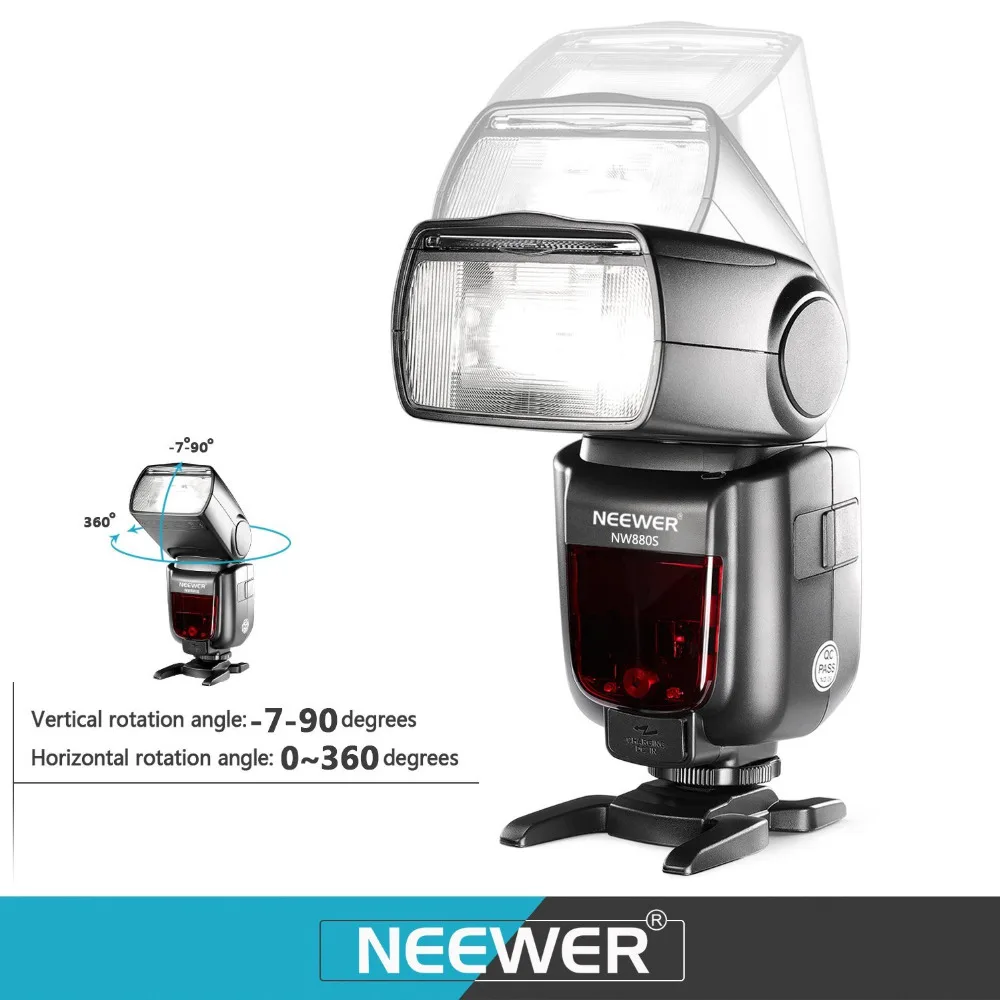 Беспроводная вспышка Neewer HSS 1/8000s 2 4G TTL GN60 для Sony a9 a7III a7RIII a7RII a7SII a7 a7R a7S|flash for sony|ttl