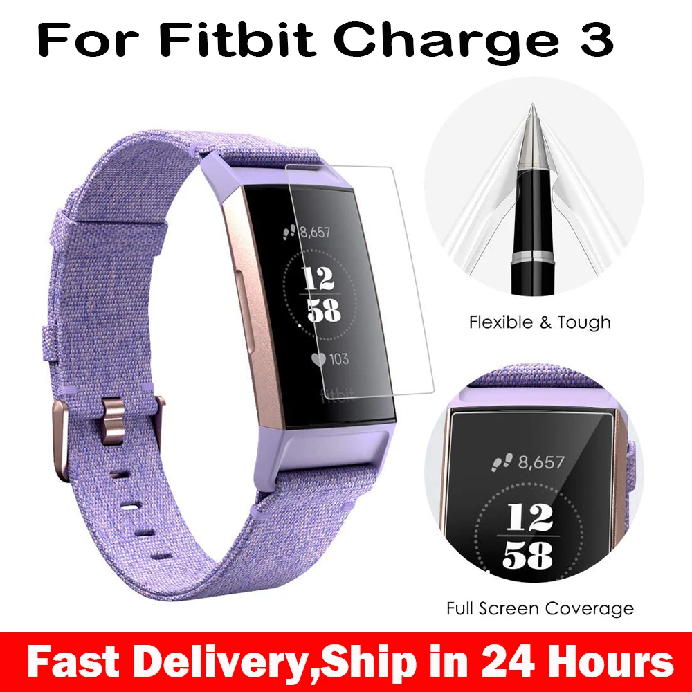 Защитная пленка HD для Fitbit Charge 3 Charge3 против царапин Защитные пленки из ТПУ |