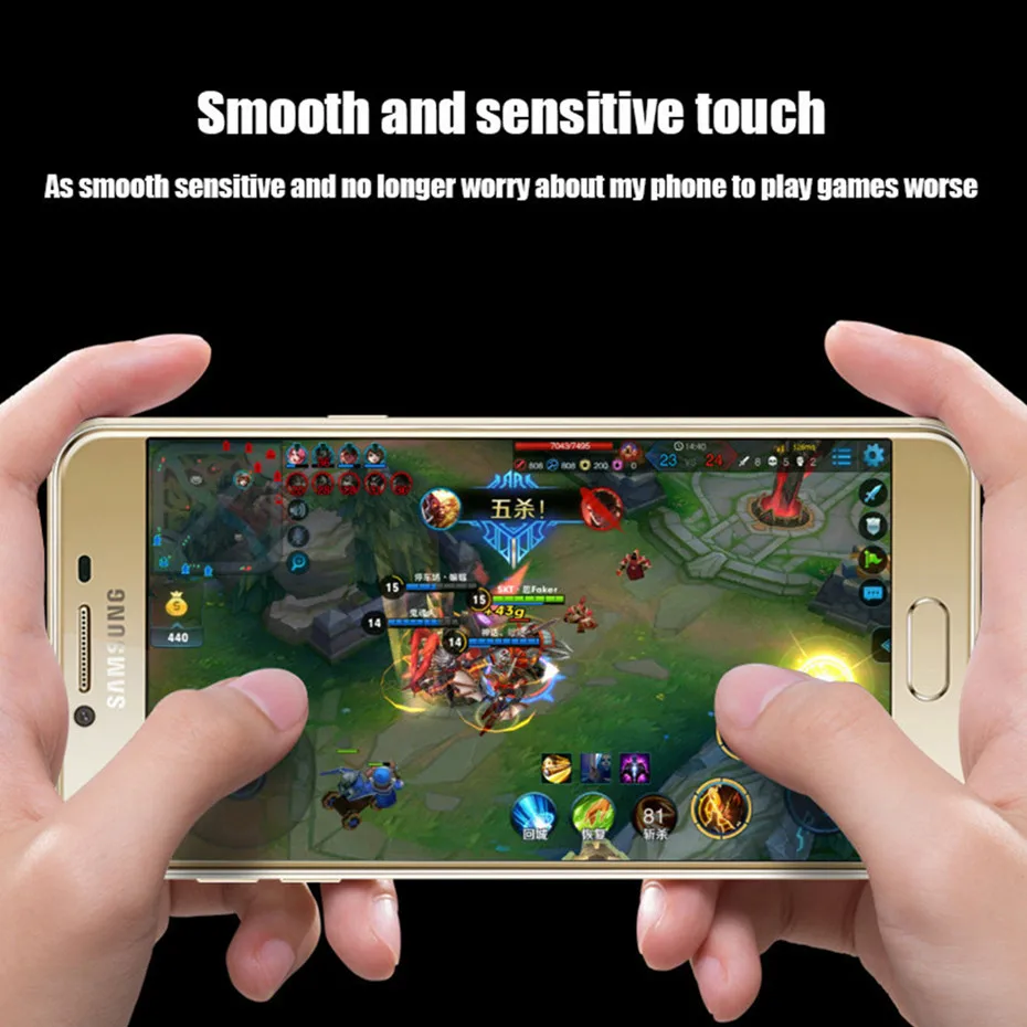 Ультратонкое закаленное стекло для samsung galaxy S2 S3 S4 S5 Защитная пленка экрана на Note 5 4