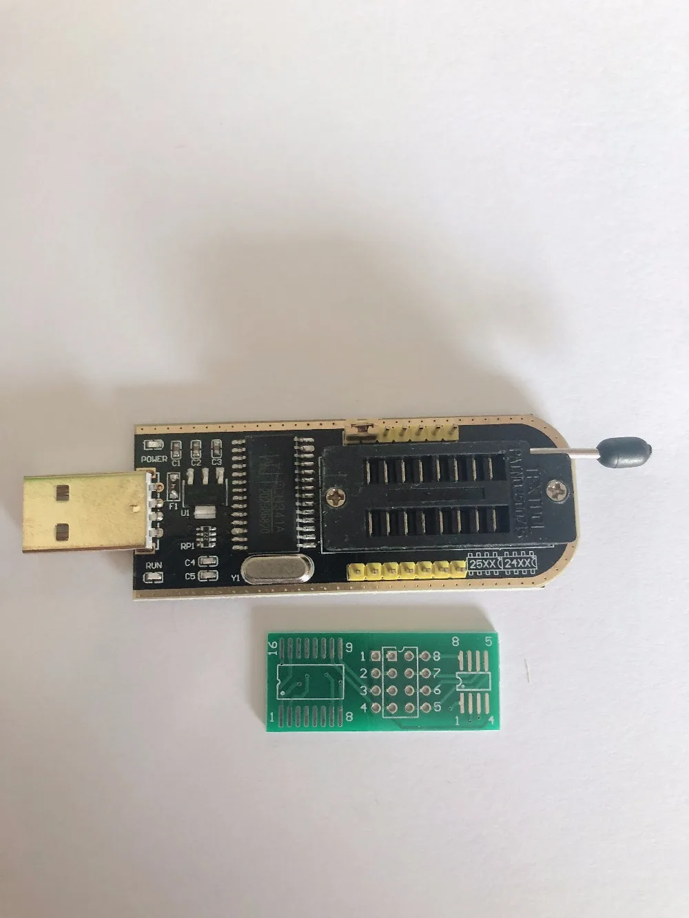 CH341programmer support 1.8 adapter SO8N/SOIC8 to dip 8 socket SOIC14 14 programming ZIF | Обустройство дома