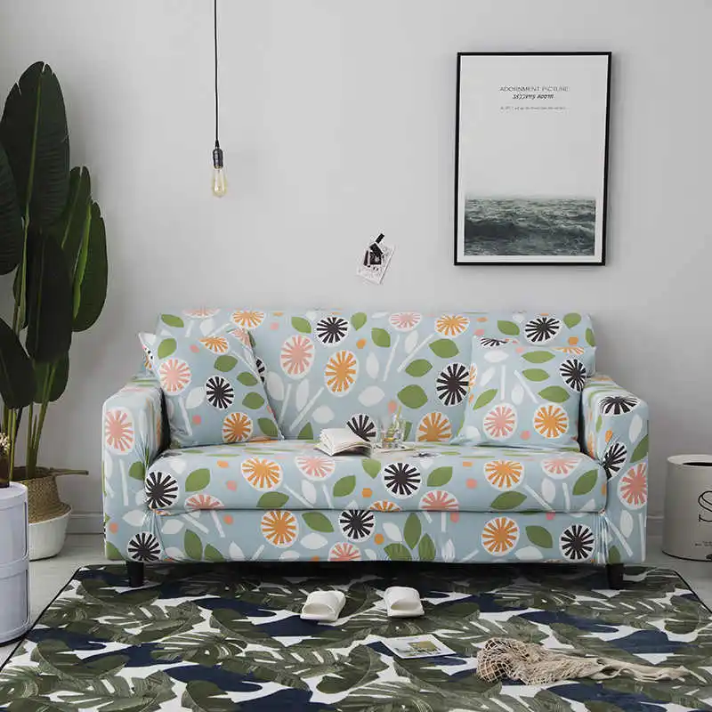 Euro Sofa Covers скандинавские чехлы для диванов Meeting гостиной современные клетчатые