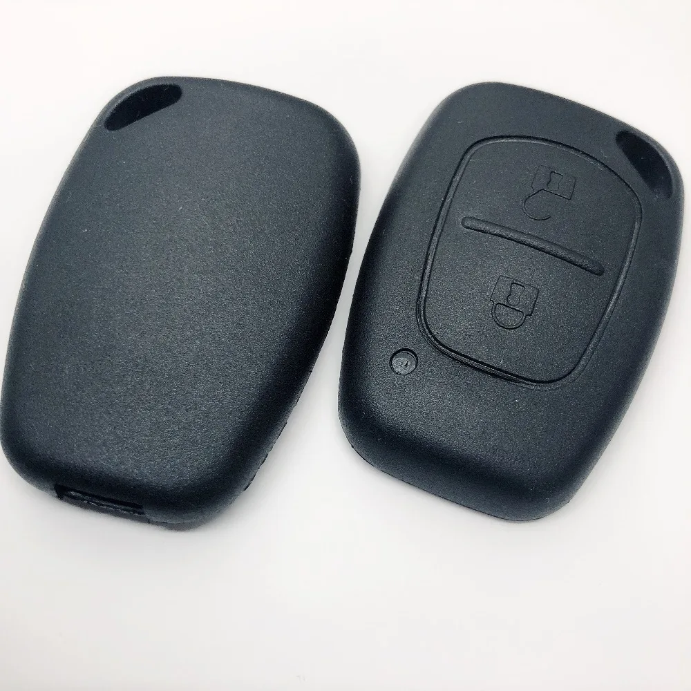 2 кнопки чехол для пульта управления автомобилем Fob чехол для Vauxhall/Opel Vivaro/Renault Movano Trafic Renault Kangoo сменный Корпус Ключа Пустой