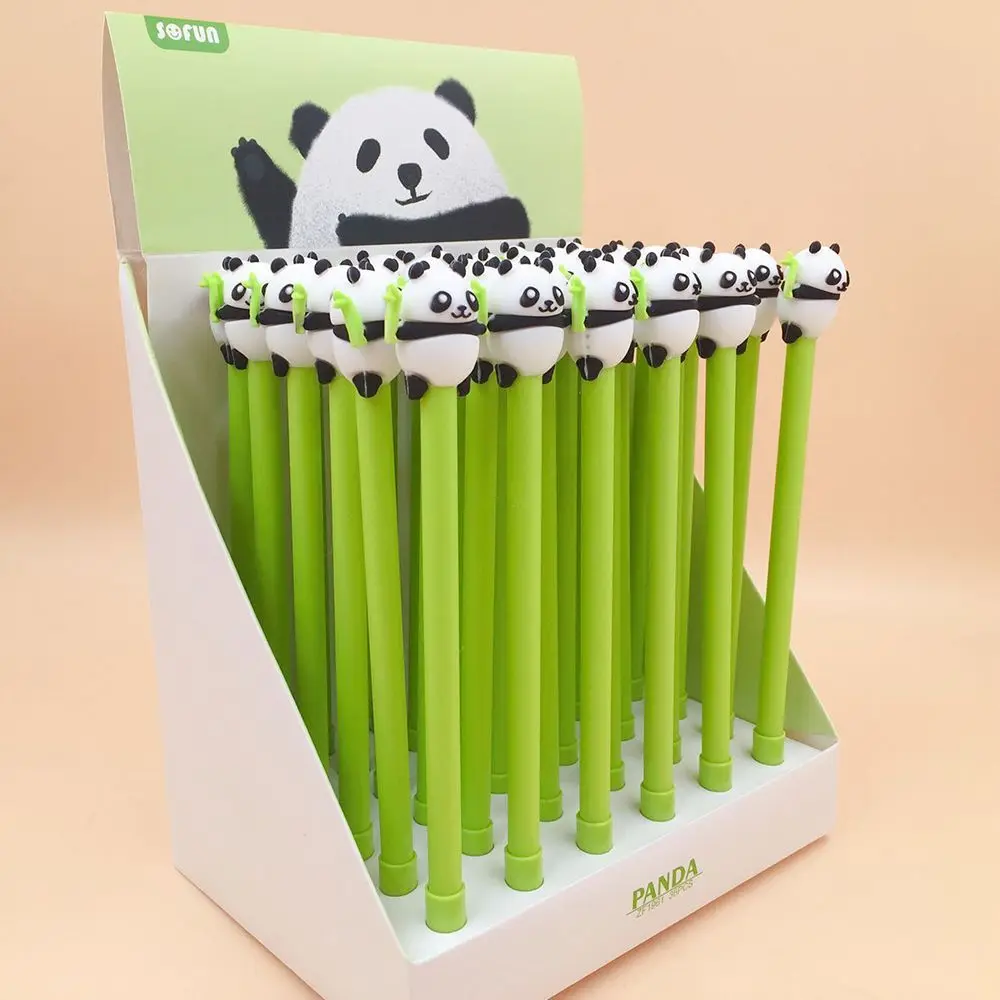 

1 pcs Lovely Panda Gel Pen Signature Pen School Office Supply Promotional Gift