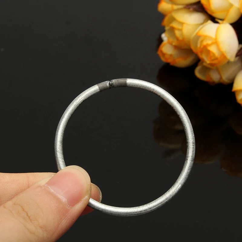 45mm 1 шт. висячие украшения круглые металлические кольца обручи для DIY ручной работы ремесла Ловец снов висячие украшения DIY Материал мульти размер - Цвет: 45mm