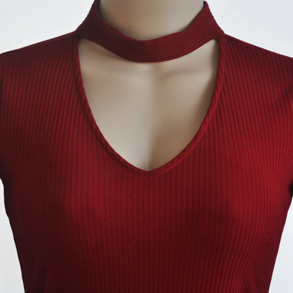 Пикантные Клубные вечерние платья Женский 2018 осень зима Новый длинным рукавом V