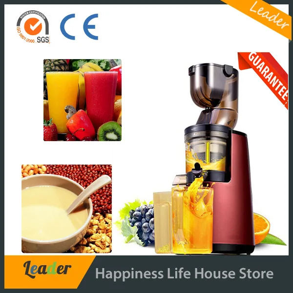 Профессиональный широкий рот целые плоды соковыжималка машина с кувшином и
