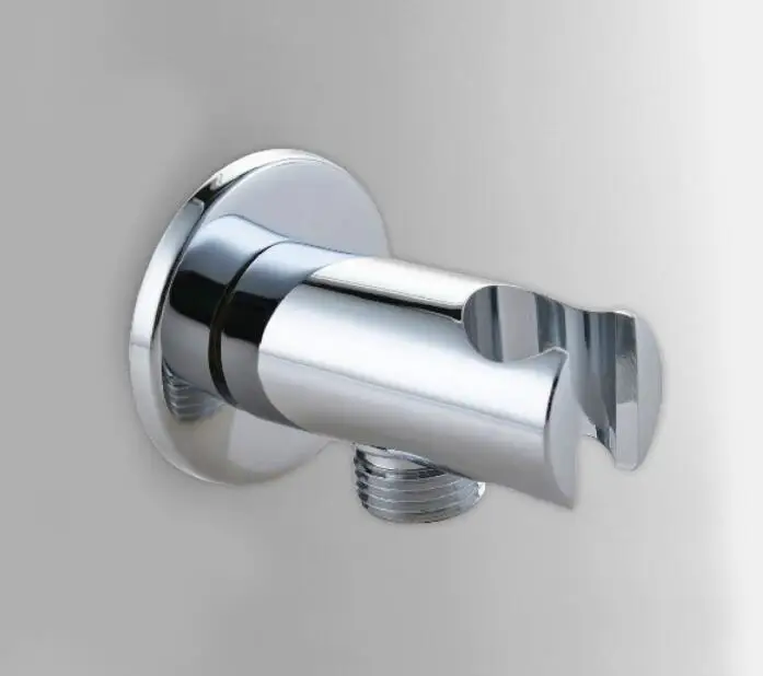 

Твердый латунный хромированный настенный держатель для ручного душа, крючок, кронштейн для пьедесталя, настенный душевой набор, аксессуары sv051