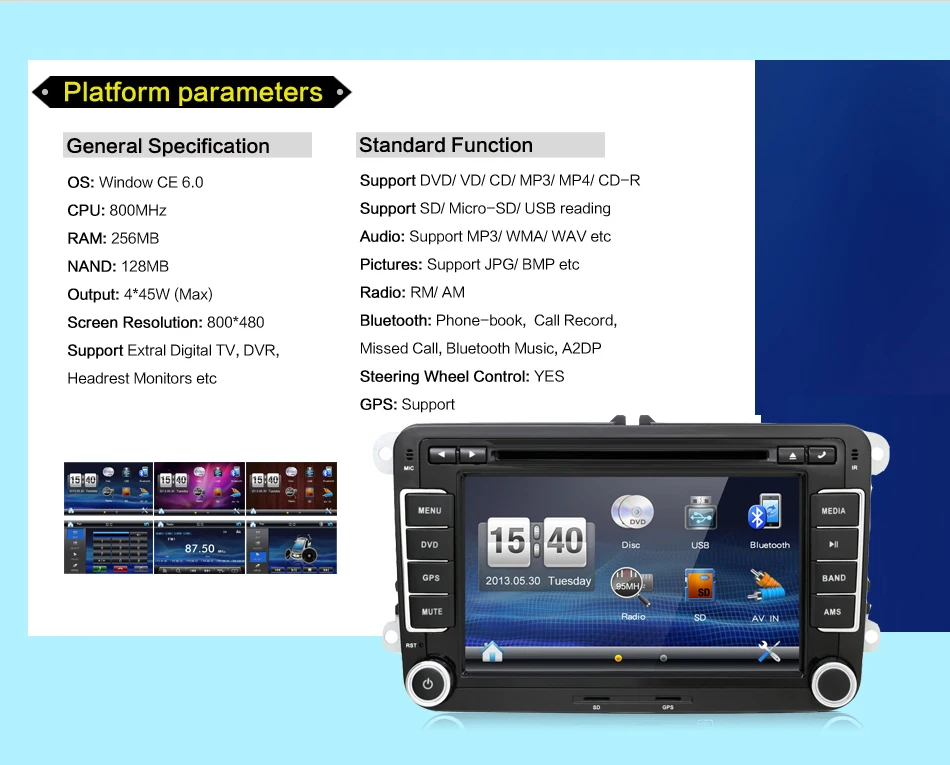2Din gps Navi Универсальный Автомобильный DVD Playe для VW TIGUAN GOLF POLO PASSAT JETTA TOURAN CADDY с USB/SD HD tv