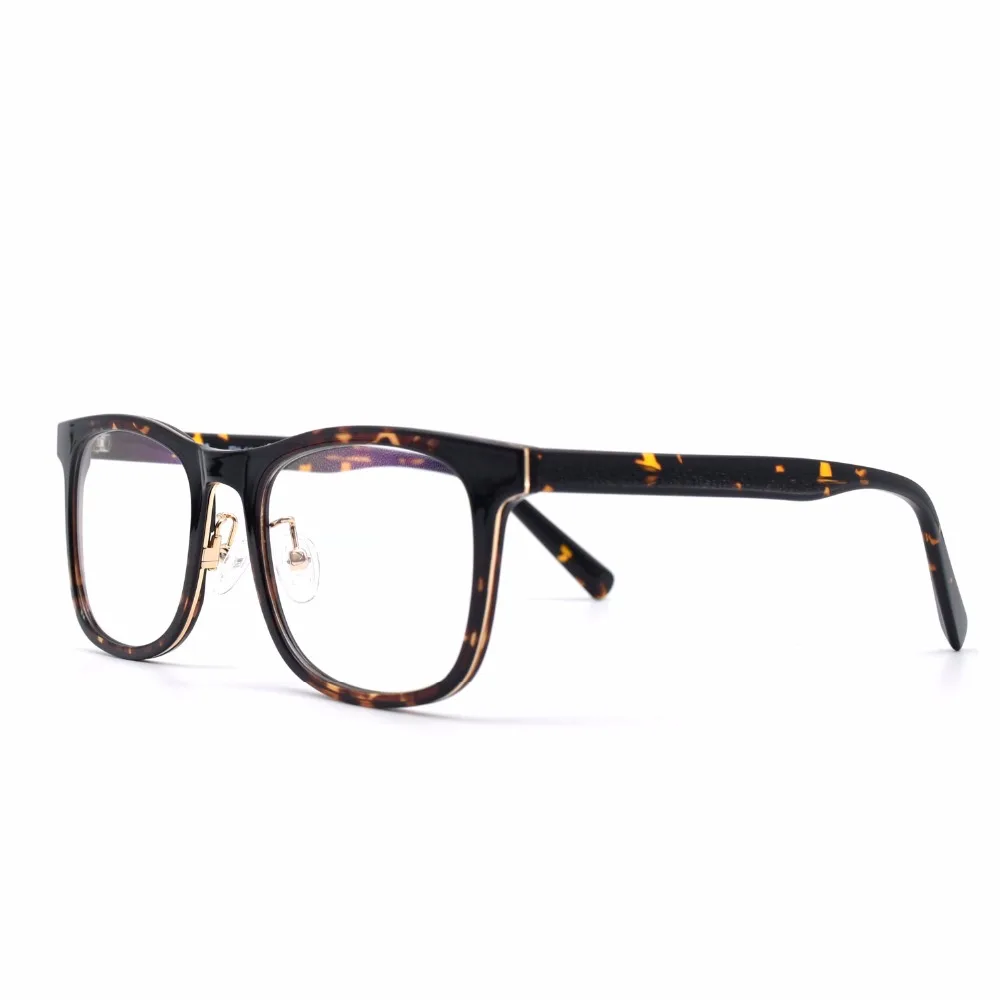 

HKUCO Casual Fashion Horned Rim Rectangular Frame Clear Lens Eye Glasses Frame