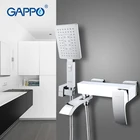 Смеситель для душа Gappo, кран Водопад для ванной комнаты, ручная лейка, настенный фотографический набор, 1 комплект