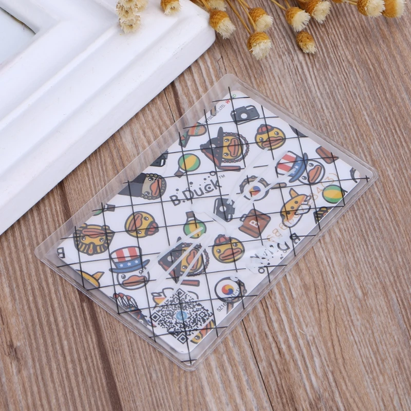 Мультяшные Защитные чехлы для кредитных карт и файлов держатель удостоверения