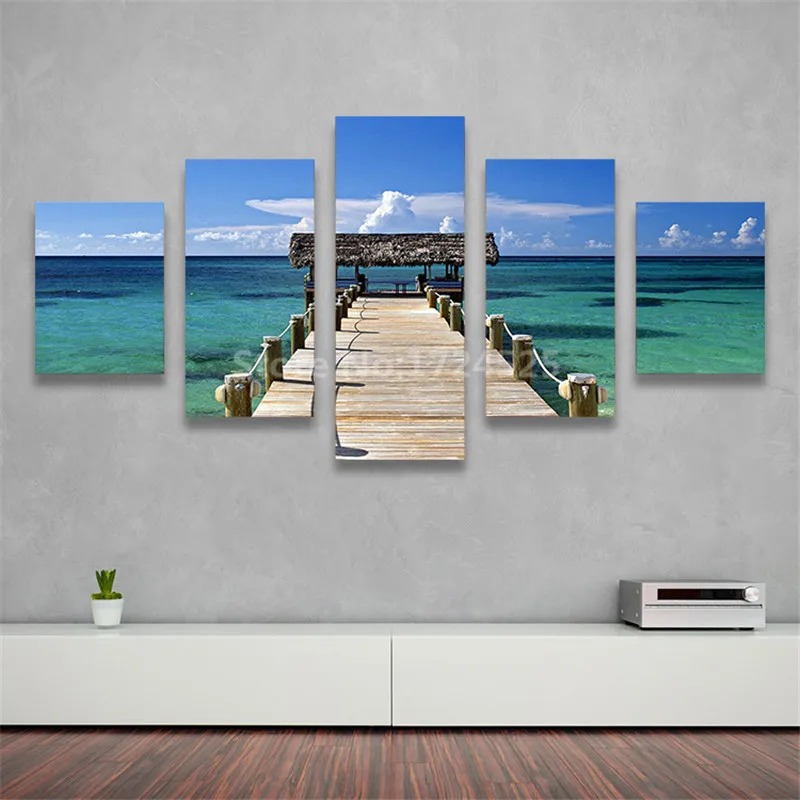 Новое поступление 2017 прямые продажи современные картины декоративные 5 шт.