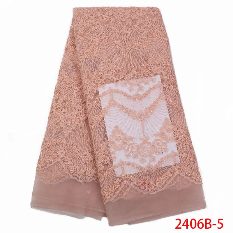 High Quality Nigerian Lace Fabrics 2018 Sequins African French Net Fabric Embroidered Tulle Mesh In Green XZ2406B-1 | Дом и сад