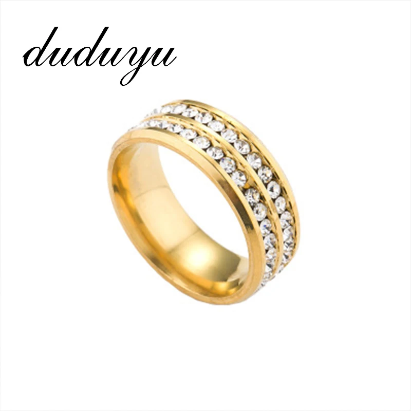 Кольцо обручальное из титановой нержавеющей стали с Кольца для мужчин и женщин 8