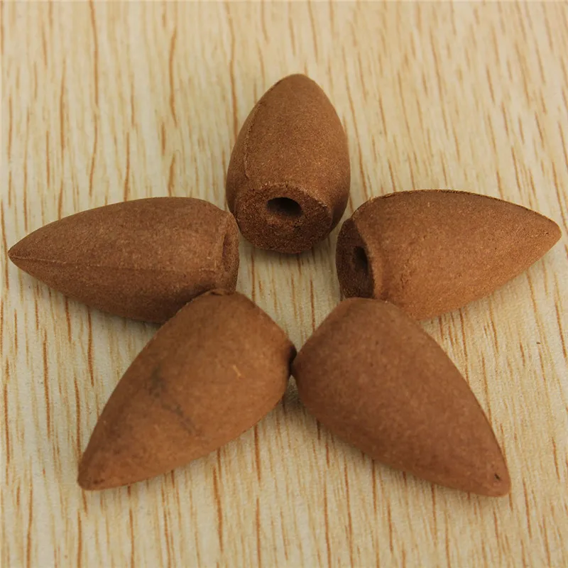 Благовония из сандалового дерева с обратным потоком полые конусы 40 шт./упаковка |