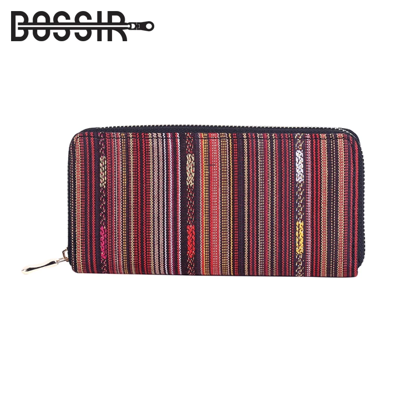 

Модный кошелек из искусственной кожи, женские кошельки, повседневный стиль, полосатый узор, Женский Длинный кошелек, кошелек для женщин