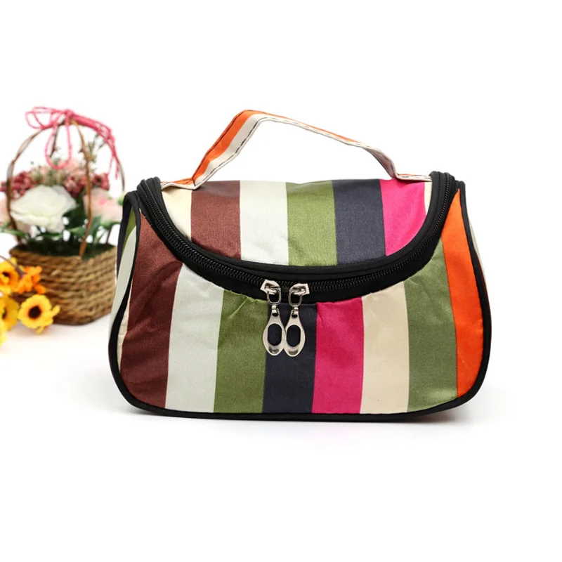 Модная брендовая Водонепроницаемая дорожная косметичка для макияжа переносная