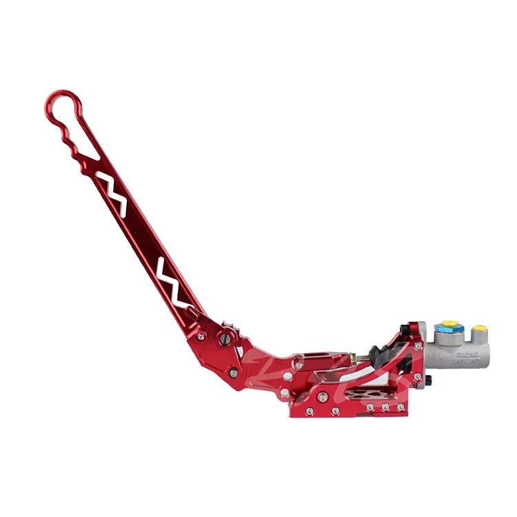 Red RASTP Универсальный 5 цветов CNC алюминиевый Гидравлический регулируемый Dirft гоночный ручной тормоз вертикальный горизонтальный тормоз RS-HB008 - Цвет: Red