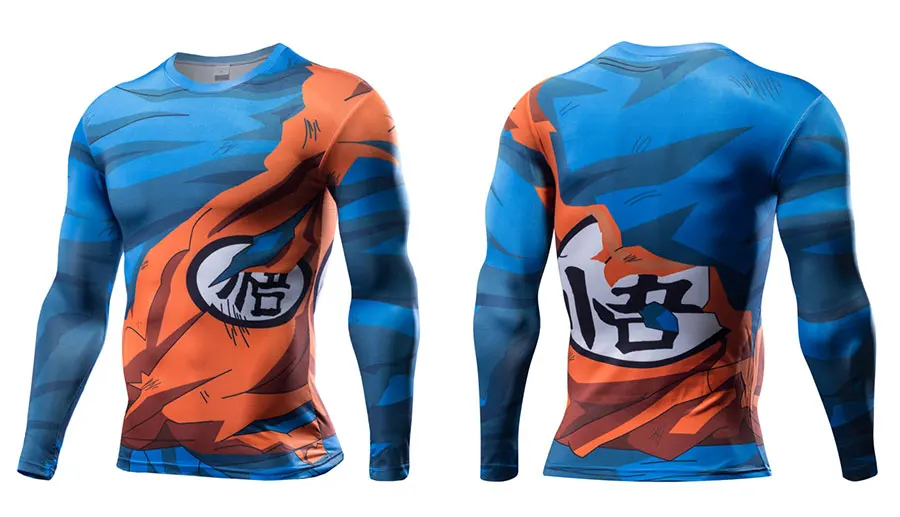 2017 Новый Dragon Ball Z футболка Гоку Вегета Бодибилдинг Супер Saiyan рубашка летние Дрес