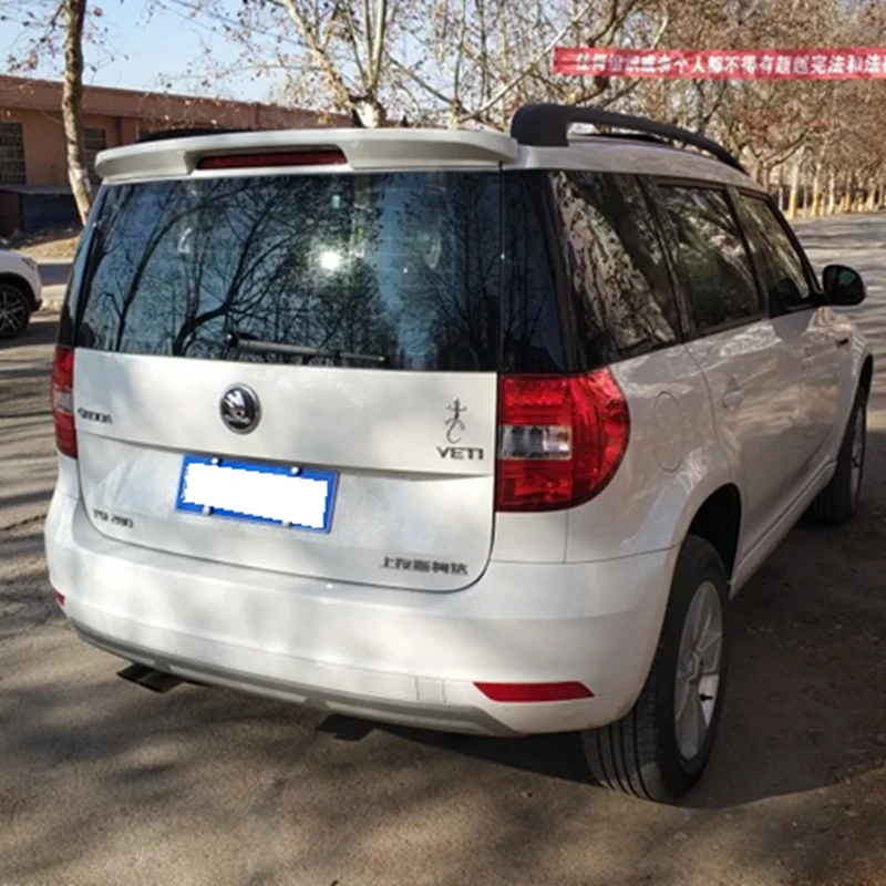 Спойлер для Skoda yeti высокое качество ABS материал заднее крыло автомобиля Праймер