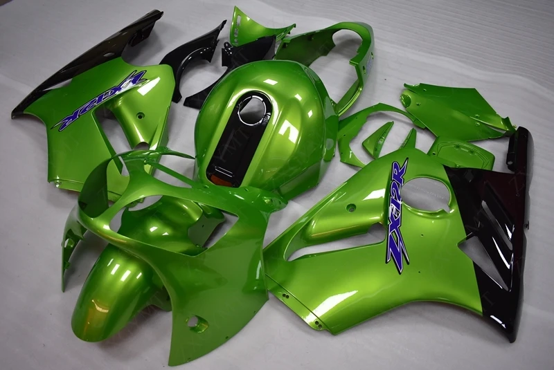 Комплекты для всего тела Zx 12r 2000 2001 Зеленый Черный Abs обтекатель Kawasaki Zx12r комплекты