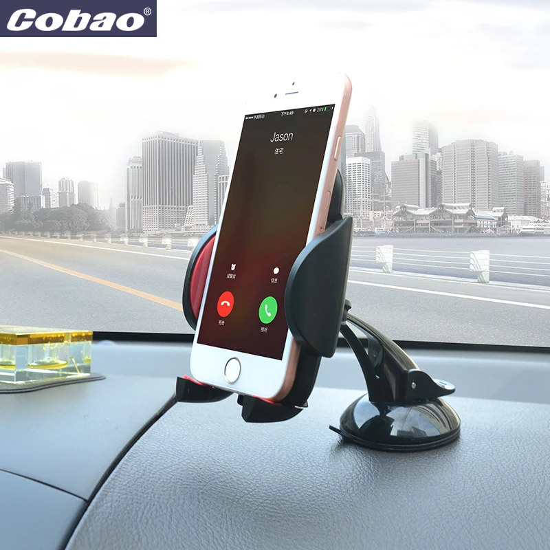 Cobao Универсальный 360 градусов Автомобильный держатель мобильного телефона