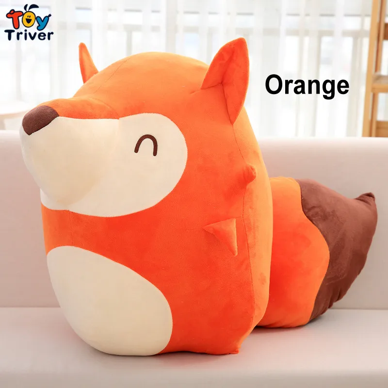 Плюшевые игрушки Kawaii Fox мягкие лисы кукла диванная подушка для детей маленьких