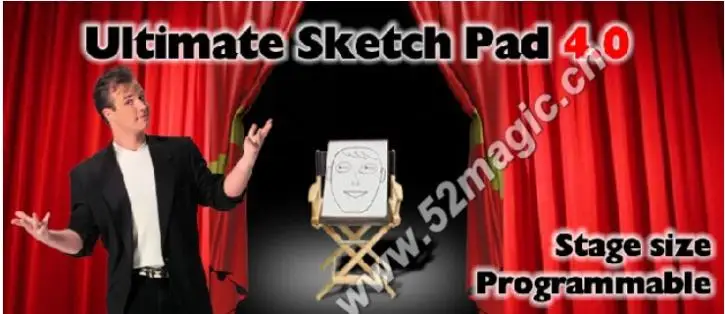 Ultimate Sketch Pad 4 0 (программируемый коврик для рисования сценического размера!) сцена
