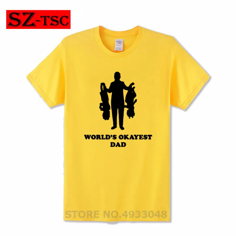 Мужская Летняя свободная футболка с рисунком папы я люблю моего сына | одежда