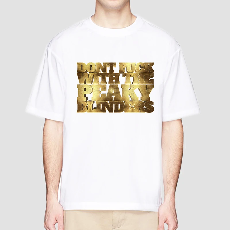 Острые козырьки Для мужчин футболки О-образным вырезом топы с короткими рукавами