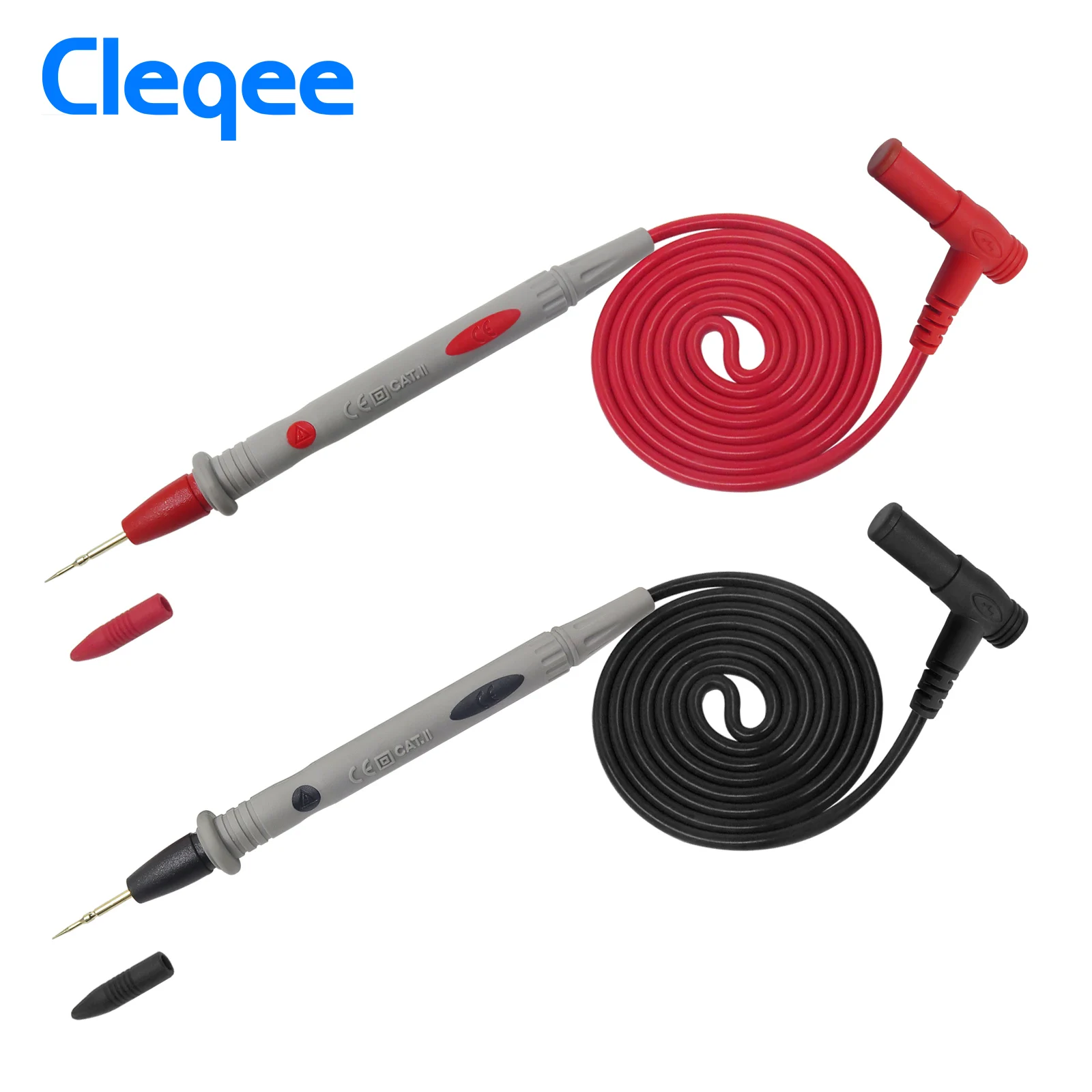 Мультиметр Cleqee P1502, измерительные провода, щупы для цифрового мультиметра, щупы для мультиметра, проводные наконечники