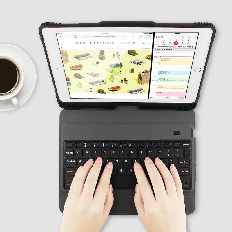 Чехол для iPad Air 1 Bluetooth клавиатура со съемной клавиатурой air AirI 9 7 модель A1474/5/6