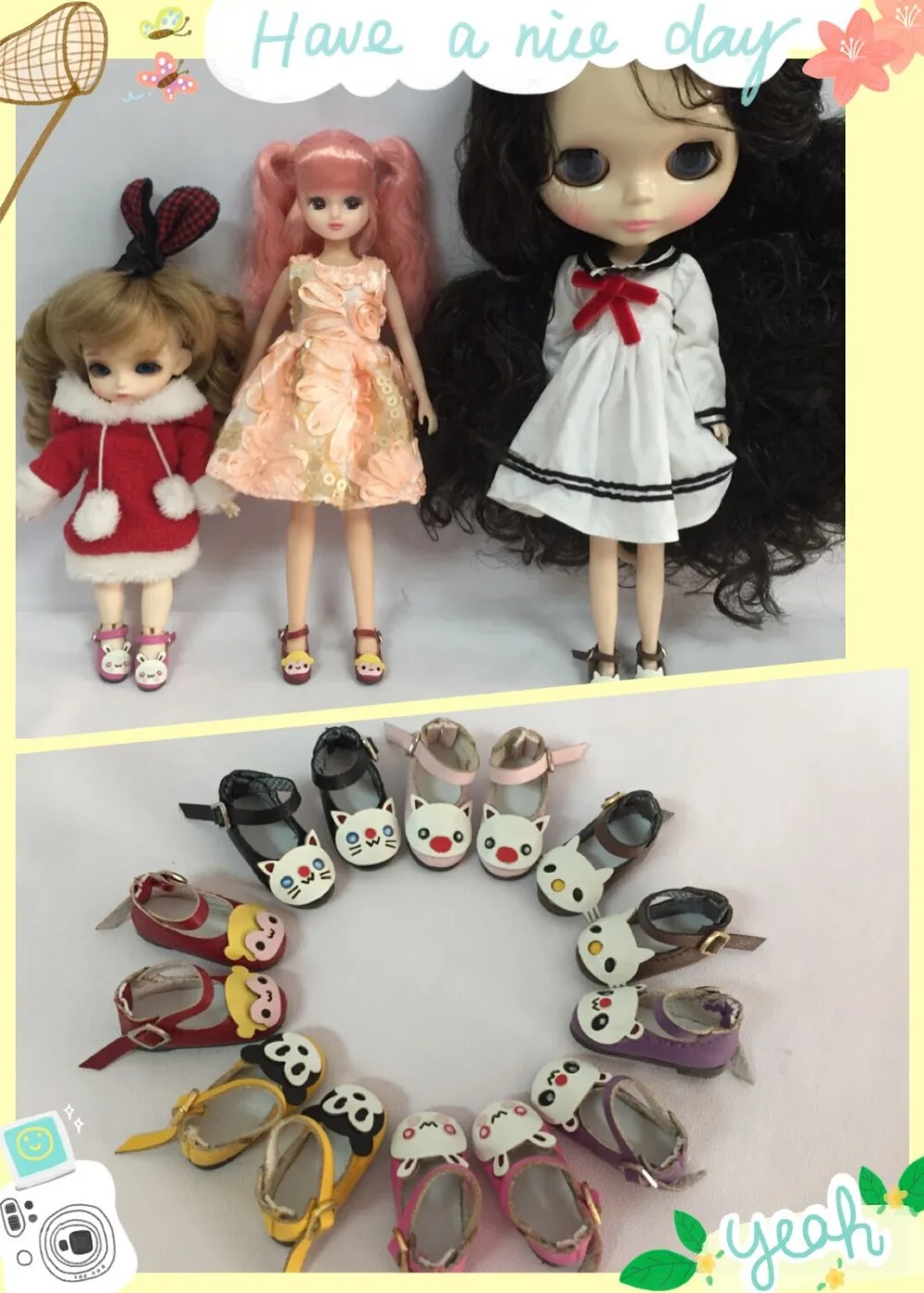 Кукольная обувь для кукол блайз холал Azone 1/8 lati bjd кукла момомоко MX куклы и т. д.|shoes