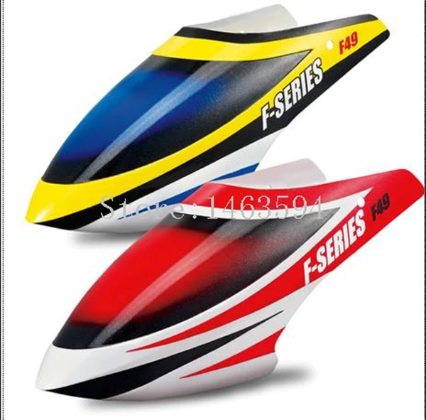 Бесплатная доставка MJX F49 чехол для головы F49 F649 Запчасти для радиоуправляемого вертолета крышка носа