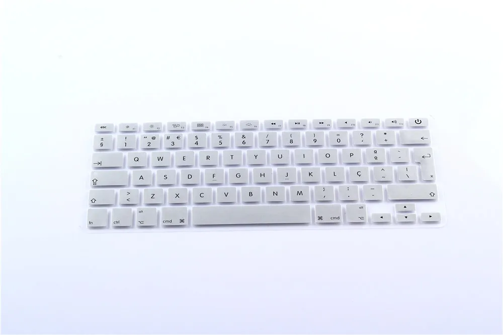 Португальский силиконовый чехол для клавиатуры 100 шт. Macbook Air 13 3 защита pro 15