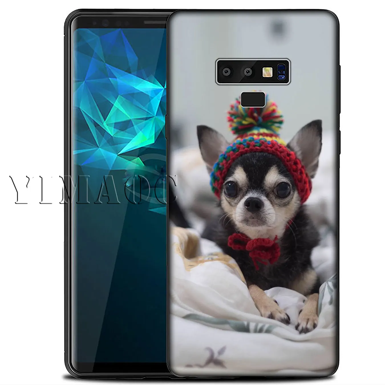 Мягкий силиконовый чехол YIMAOC Wolf dog для Samsung Galaxy A6 A9 A8 A7 2018 A3 A5 2016 2017 Note 9 8 10 Plus