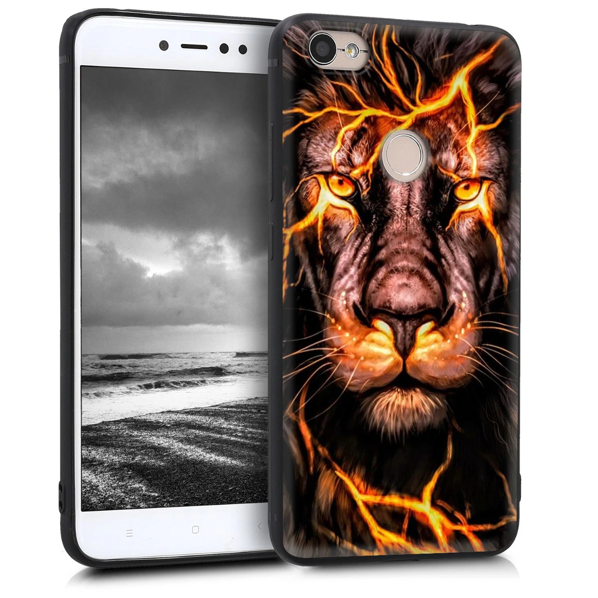 Чехол Lavaza из ТПУ с изображением животных льва волка для Xiaomi MI Redmi Poco X2 K30 Note 8T 10 6 8 9