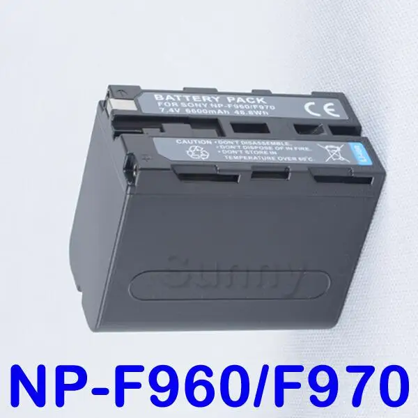 Аккумулятор для Sony NP-F330 NP-F530 NP-F550 NP-F570 NP-F770 NP-F930 NP-F950 NP-F960 NP-F970 B InfoLITHIUM L Series |