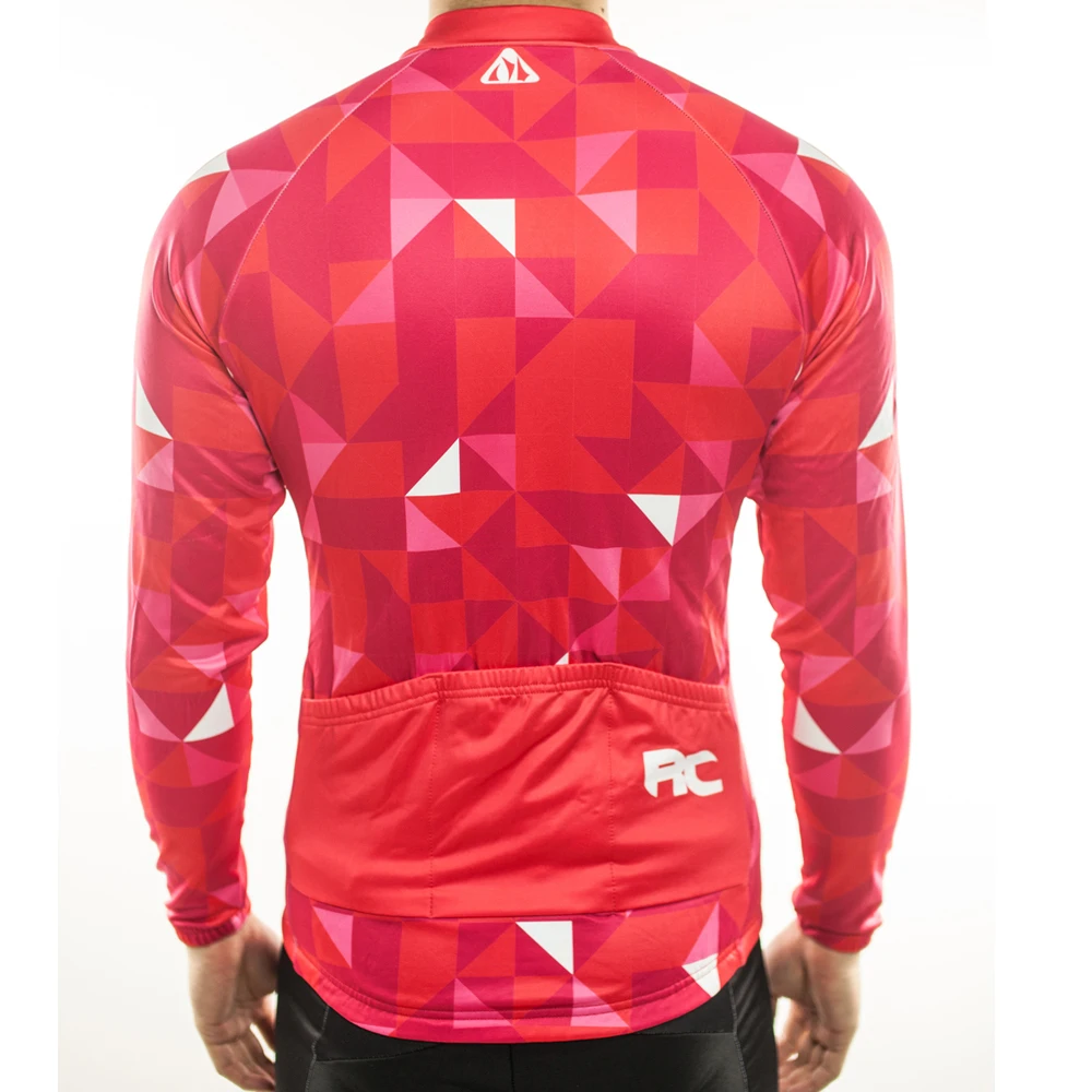 Racmmer теплый 2020 Pro зимний термальный флис Велоспорт Джерси Ropa Ciclismo Mtb с длинным