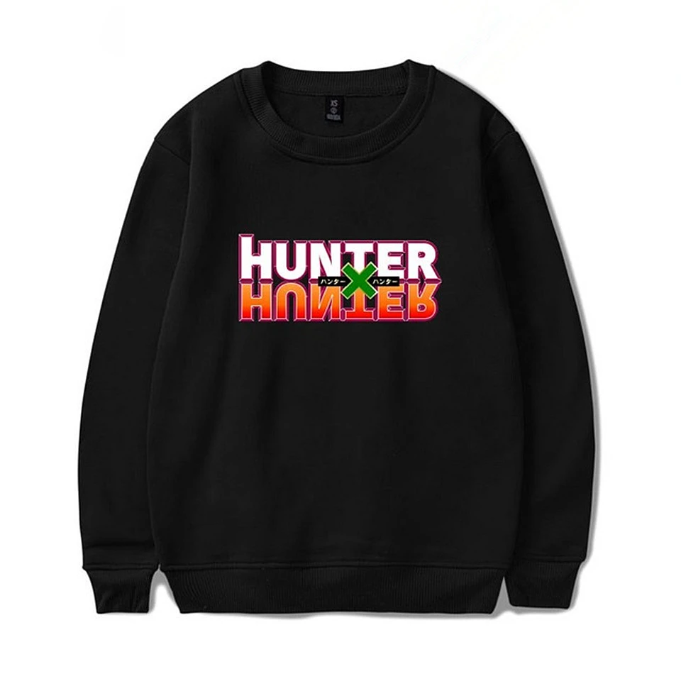 Толстовка мужская оверсайз с капюшоном Hunter X свитшот уличная одежда модный