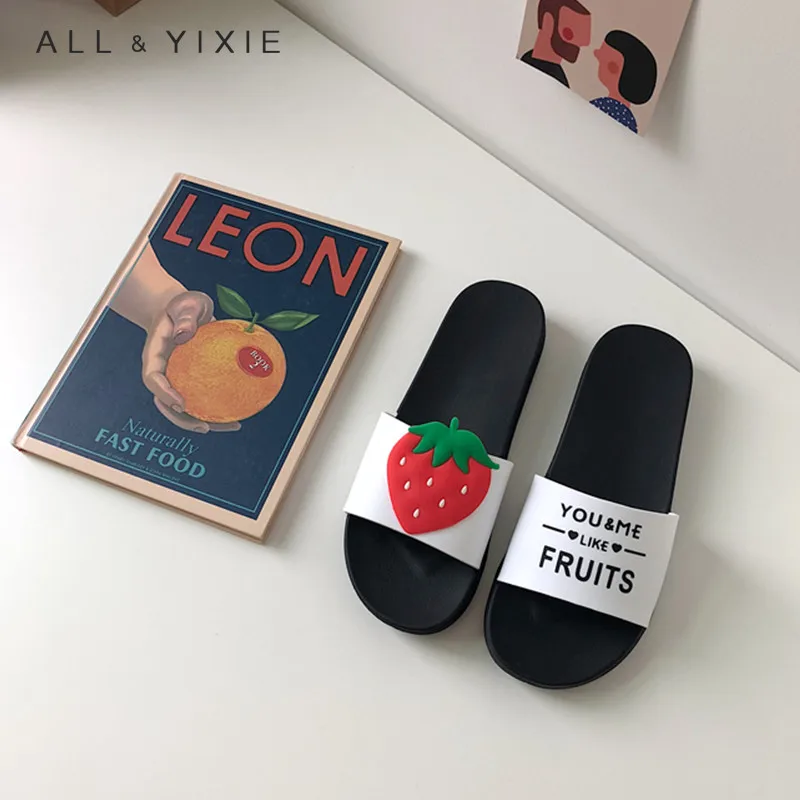 Все YIXIE/2019 г. модные женские шлепанцы милые летние повседневные пляжные без