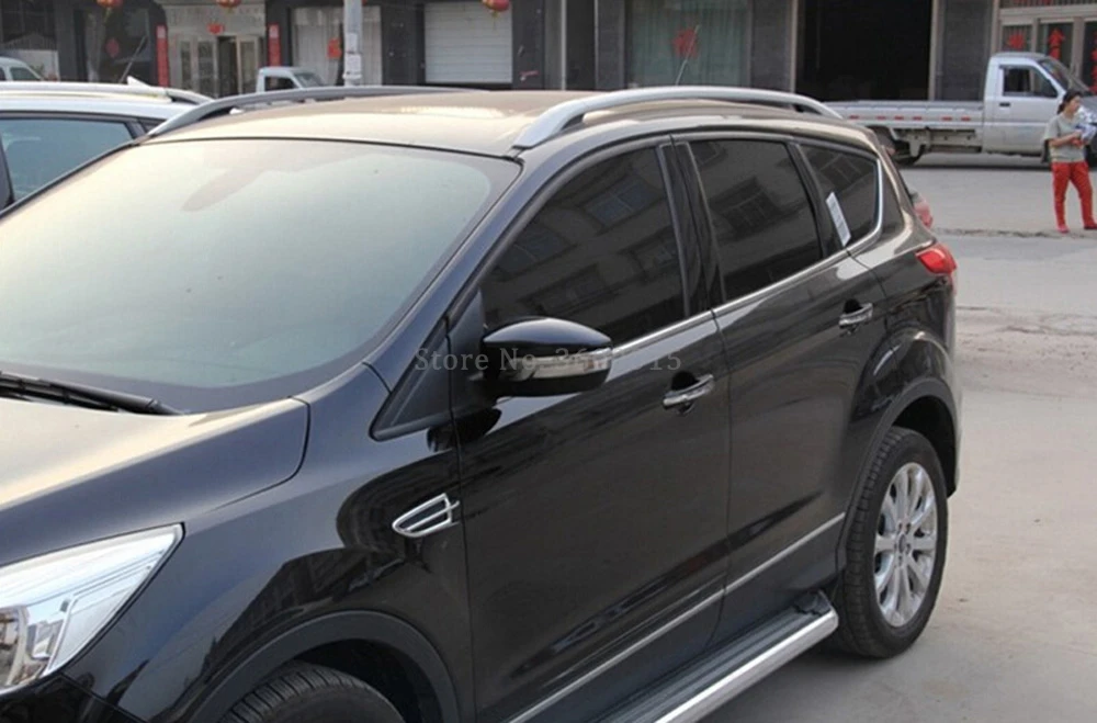 Для Ford Kuga Ecosport 2013 2014 2015 хромированная боковая зеркальная лента заднего вида